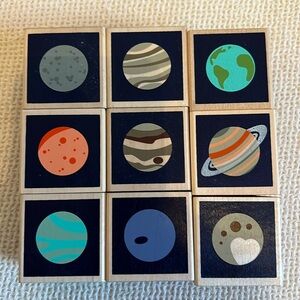 Uncle Goose Planet Blocks Set